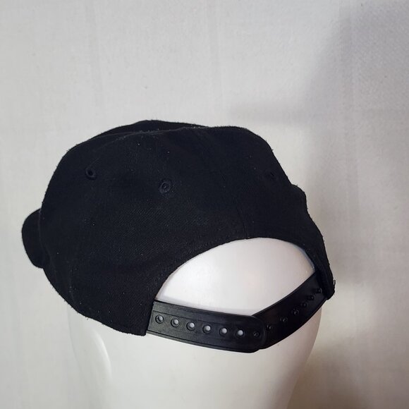 Nike True Limitless Black with White Swoosh Logo Kids Adjustable Hat Size 4-7 - Picture 4 of 16